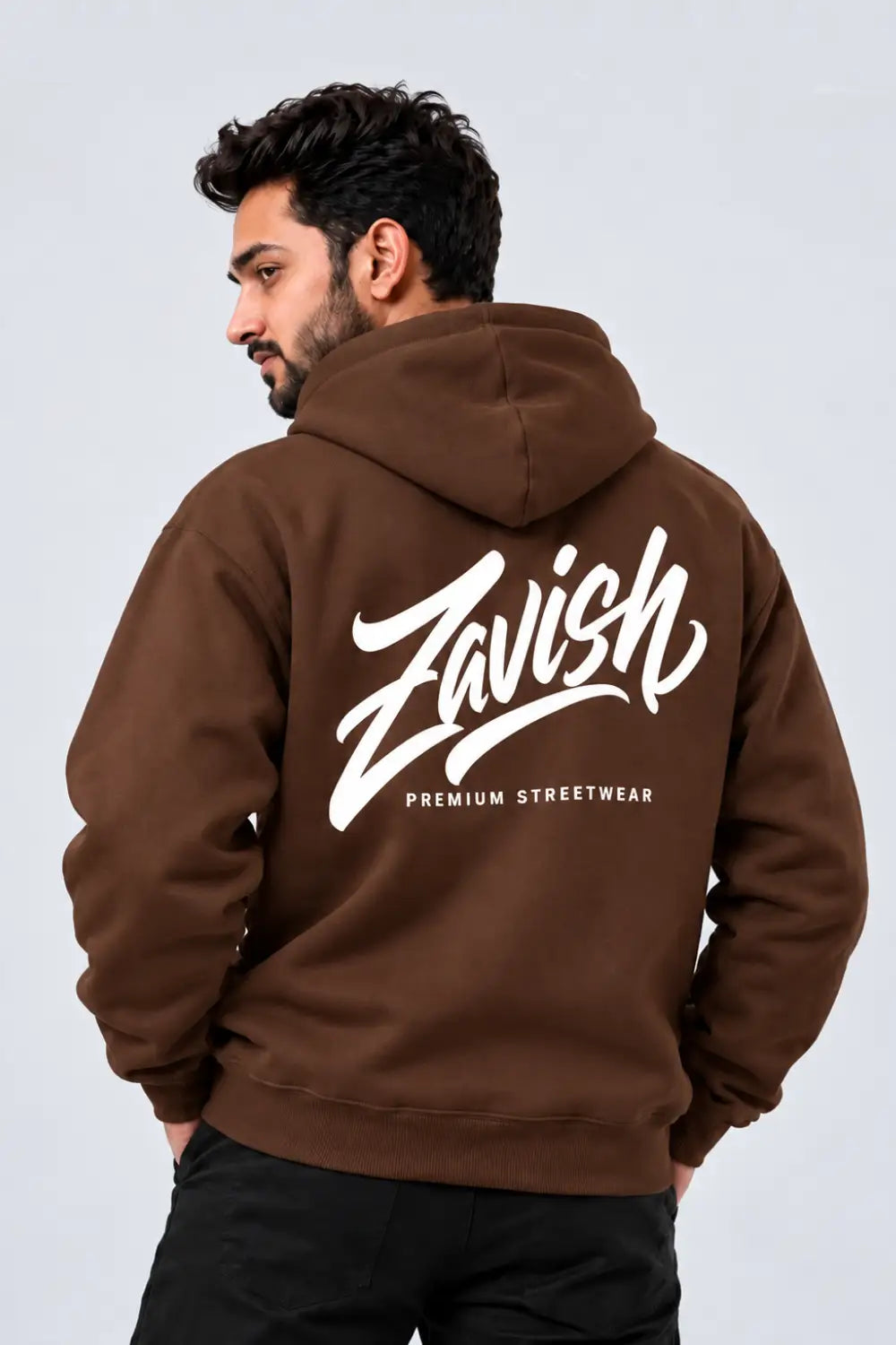 Brown Oversized Hoodie