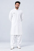 Casual White Kameez Shalwar