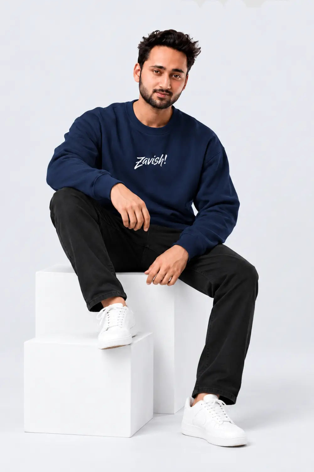 Premium Blue Sweatshirt