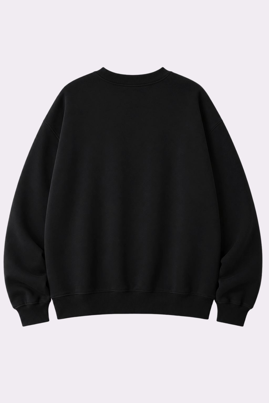 Testing Teddy Bear Patch Black Crew Neck Sweatshirt