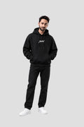 Zavish Black Oversized Hoodie
