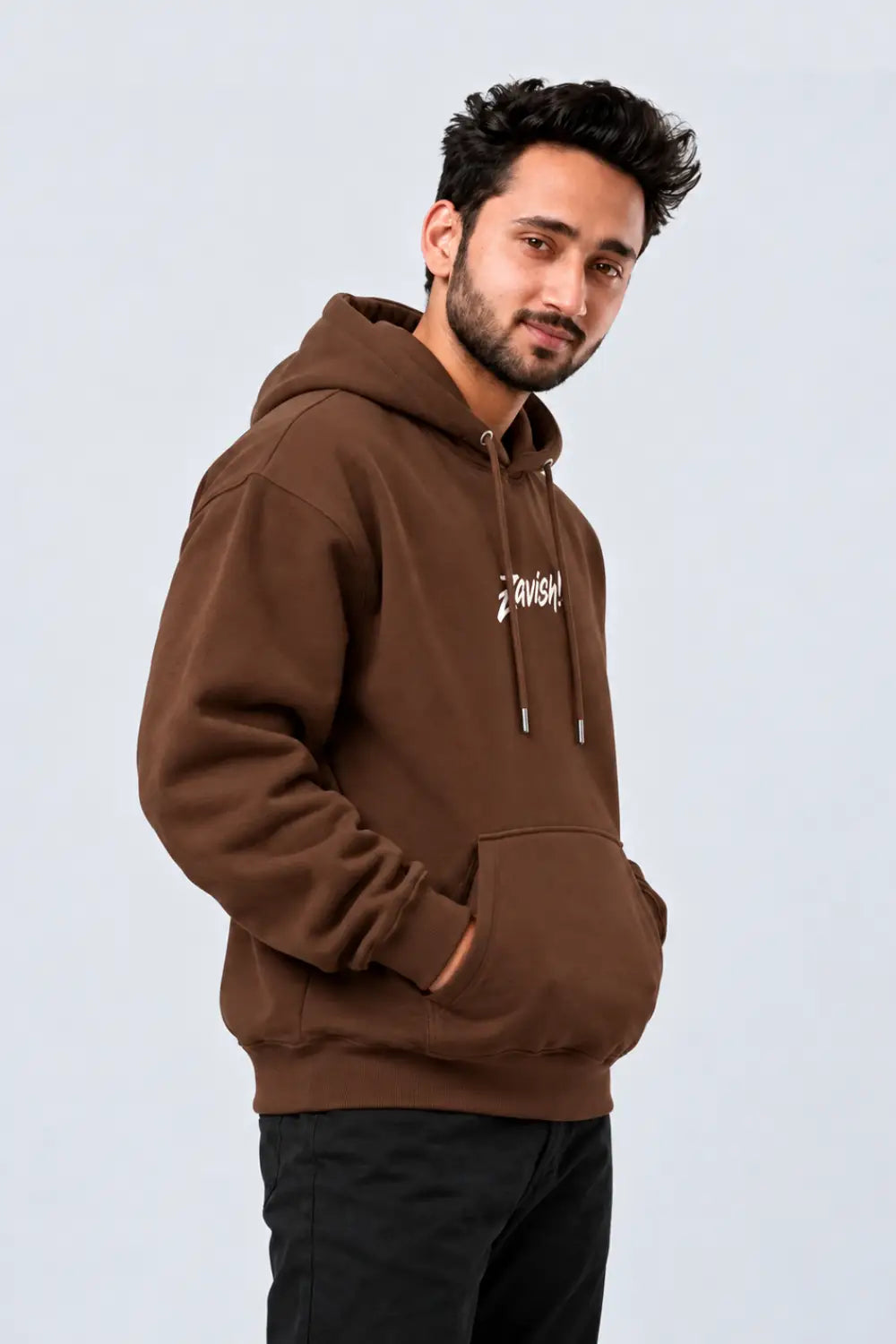 Zavish Brown Hoodie