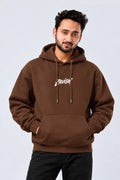 Zavish Brown Oversized Hoodie