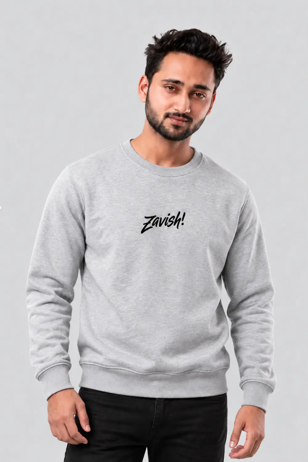 Zavish Logo Grey Sweatshirt