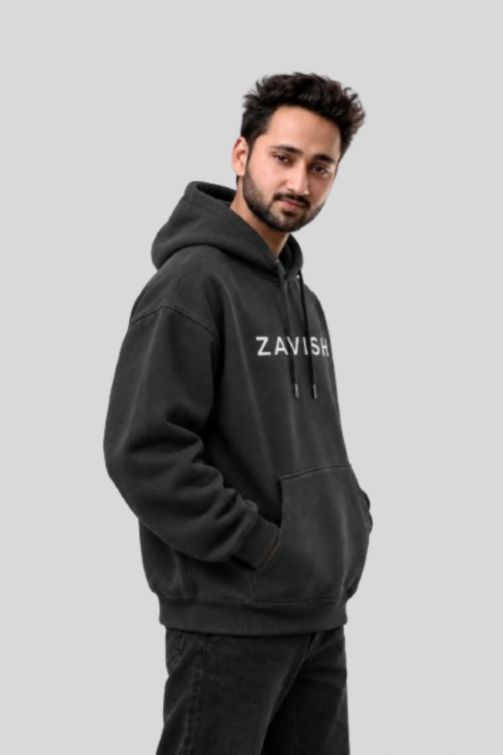 Zavish Logo Premium Oversized Hoodie