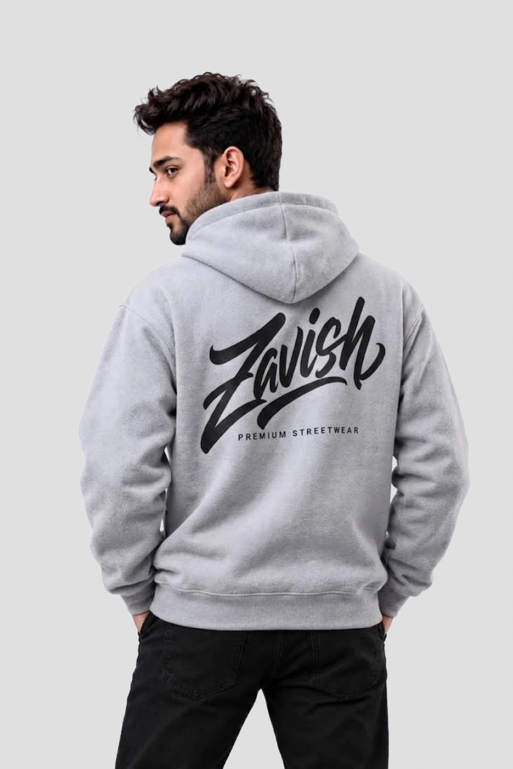 Zavish Premium Grey Hoodie